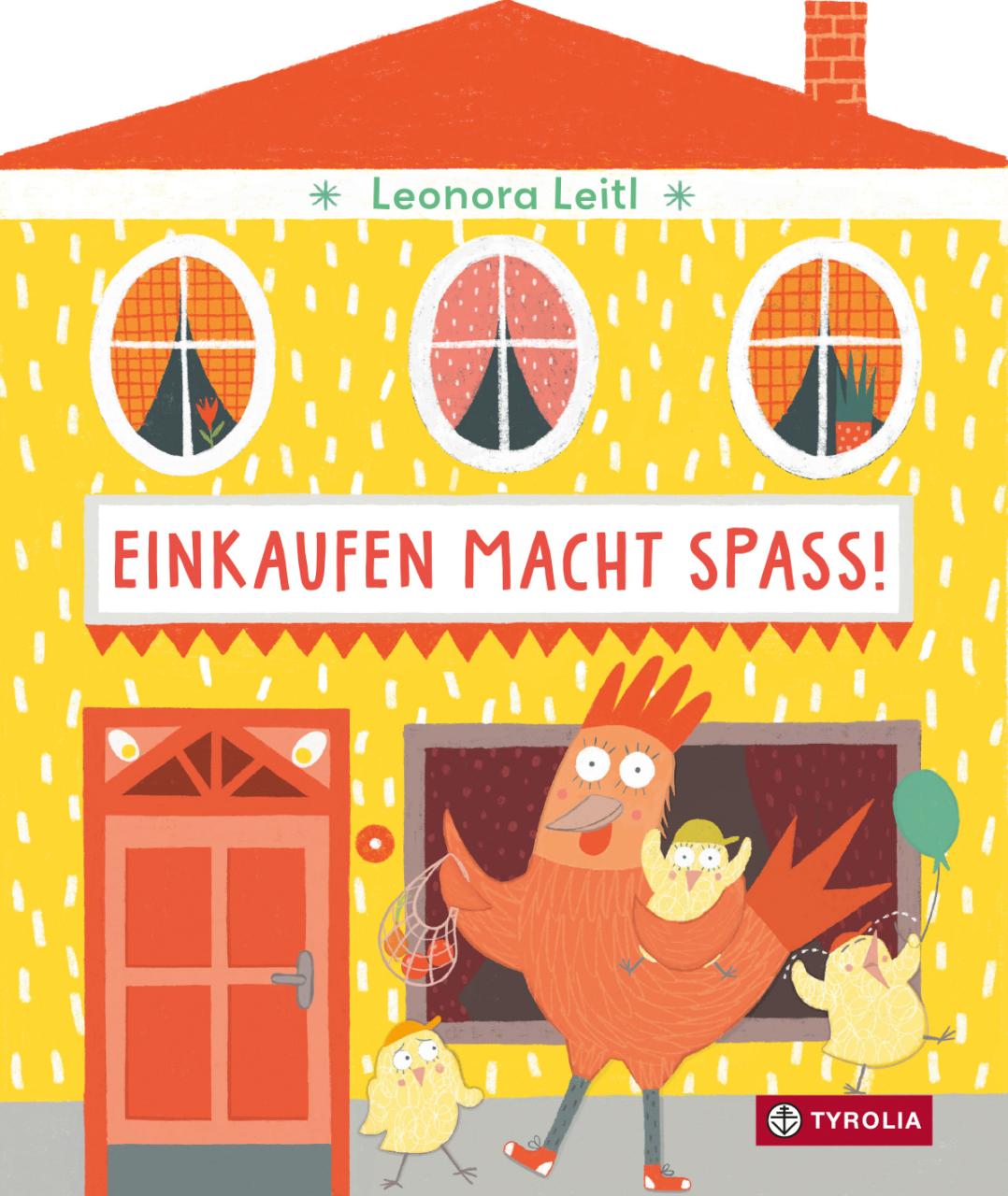 Pappbilderbuch "Einkaufen macht Spaß" Leonora Leitl